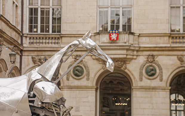 Zeus, the metal horse